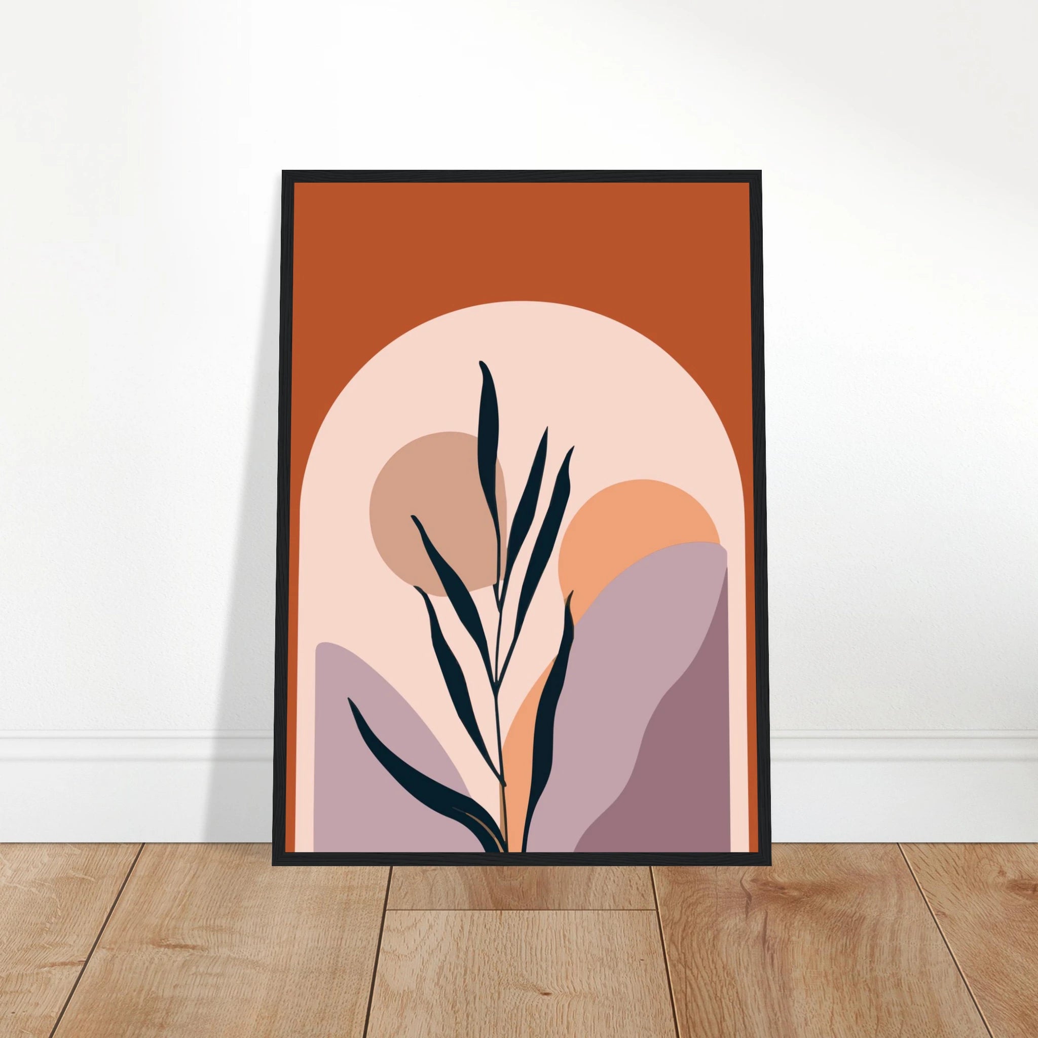 # all-groups - Botanic Sunrise Modern Abstract Wall Art - Jerin