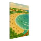 Canvas 50x70 cm 20x28″ - Bondi Beach Canvas Wall Art - Play By Print