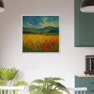 # all-groups - “Whispers in the Wheat” | Dreamy Poppy Field Landscape - Play By Print