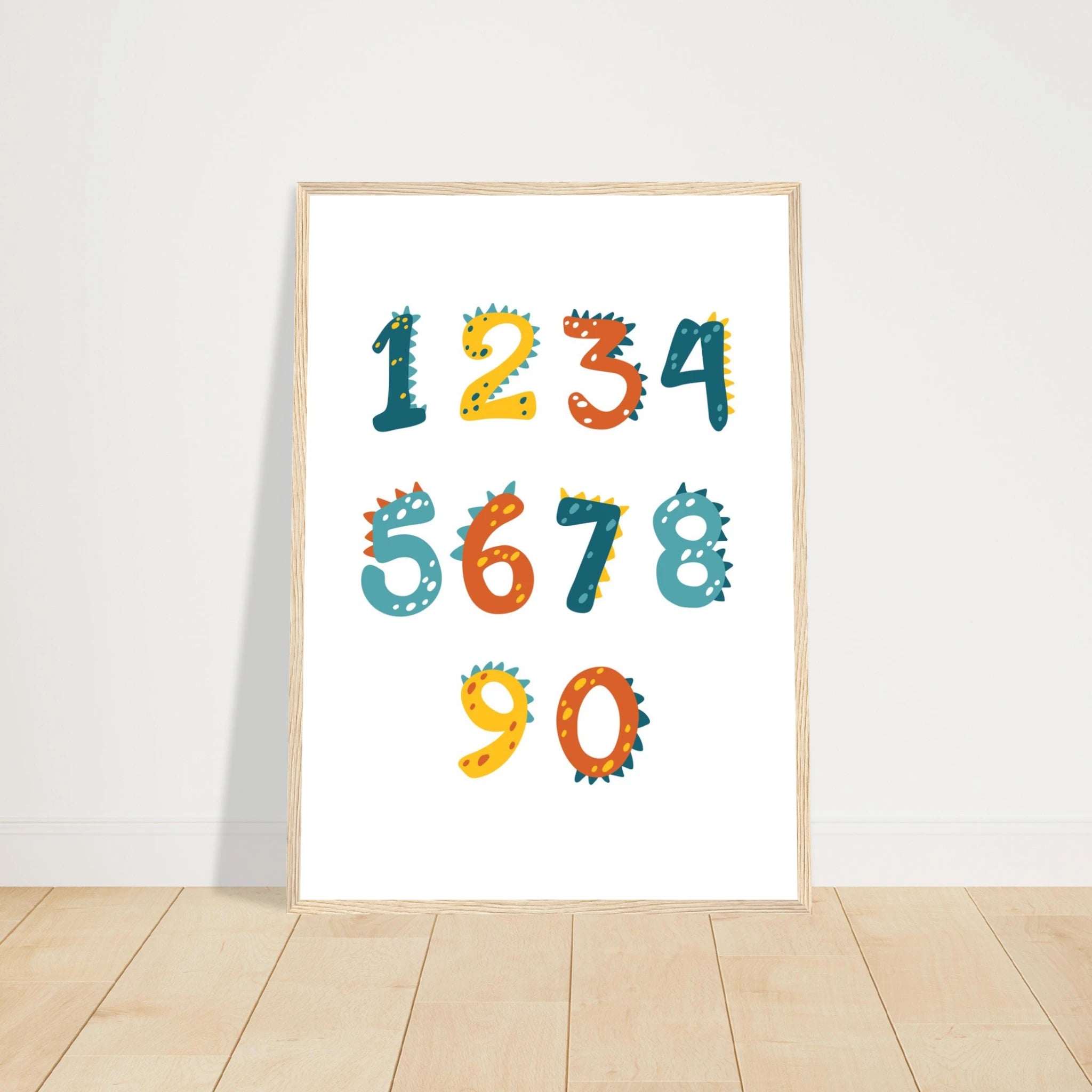 # all-groups - Dinosaur Numbers Poster | 0–9 Counting Print for Kids - CDT