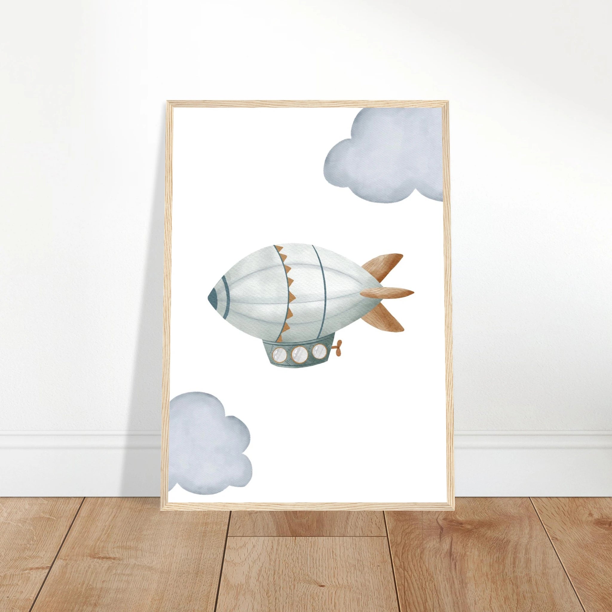 # all-groups - Vintage Airship Wall Art - Olga