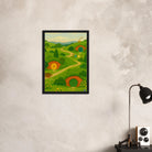 # all-groups - Hillside Hobbiton – New Zealand Hobbit Movie Set Canvas Wall Art - Play By Print