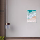 # all-groups - Coastal Bliss – Soft Wave Abstract Beach Print - Daisy