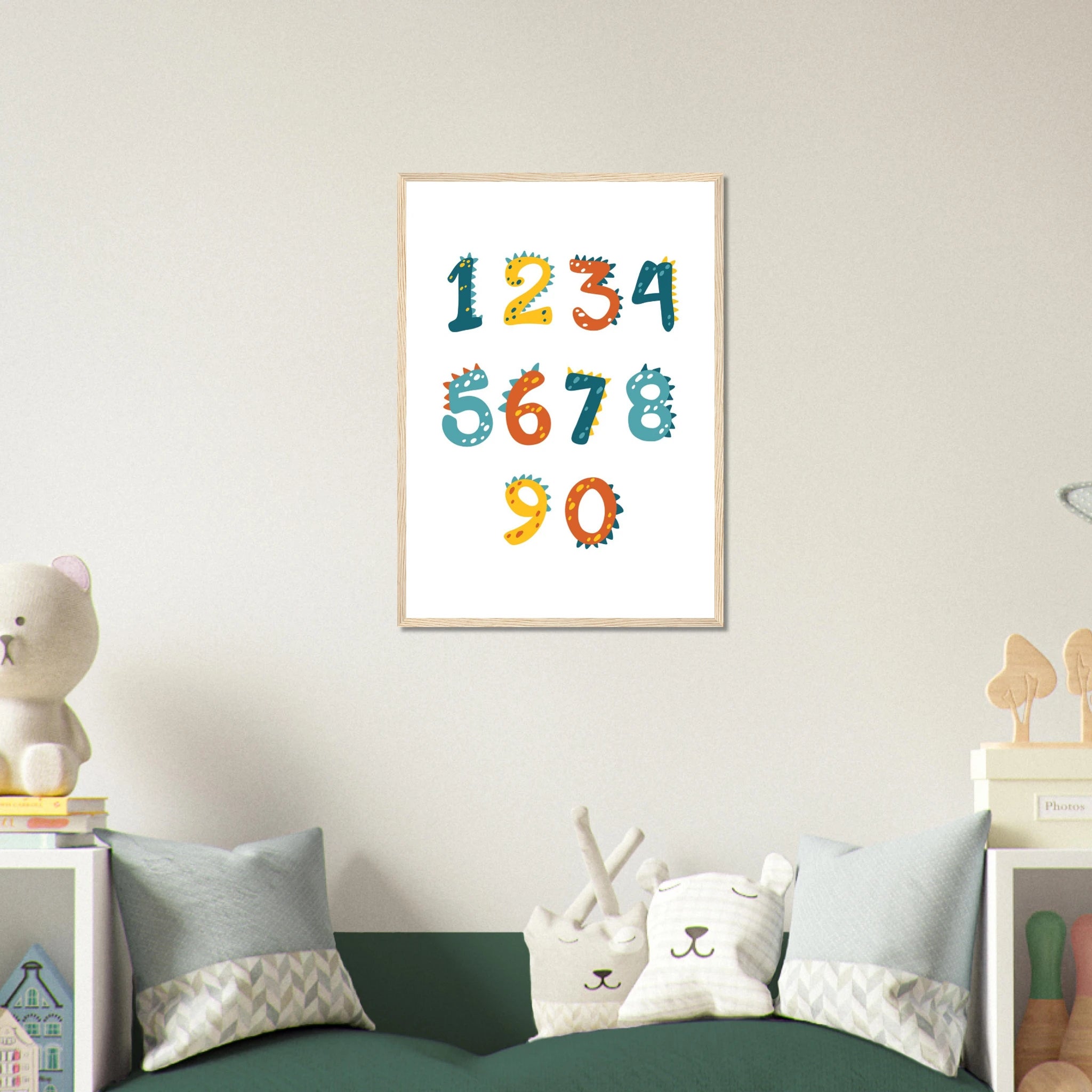# all-groups - Dinosaur Numbers Poster | 0–9 Counting Print for Kids - CDT