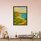 # all-groups - Coastal Cliffs Walk – Scenic Ocean Landscape Canvas Wall Art - Play By Print