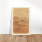 # all-groups - Golden Haze – Soft Desert Dunes Wall Art Print - Play By Print