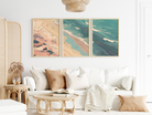 # all-groups - Coastal Horizon Abstract Wall Art | Right Panel - Play By Print