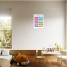 # all-groups - Months of the Year Poster – Bright & Colourful Educational Print for Kids - Elena