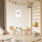 # all-groups - Blush Minimalist Rainbow Wall Art - Jerin