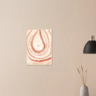 # all-groups - Terracotta Rings – Abstract Organic Form Wall Art Print - Daisy