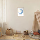 # all-groups - Dream Big Moon & Stars Poster | Cute Nursery Print with Inspirational Quote - Play By Print